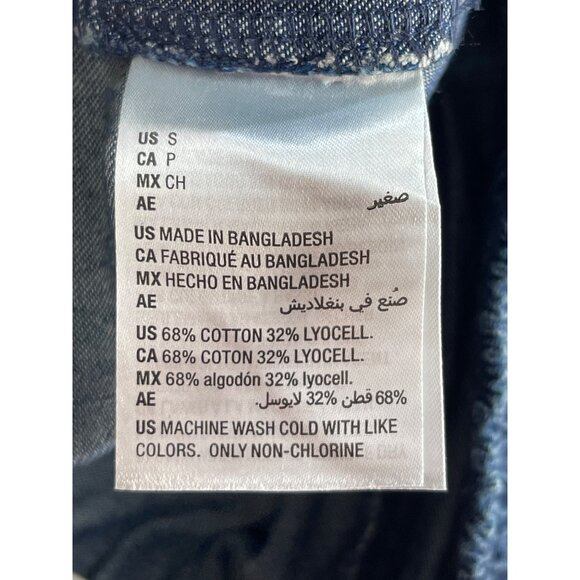 Style & Co. Womens Size Small Shorts Pull-On Mid Rise Dark Chambray - Picture 10 of 10